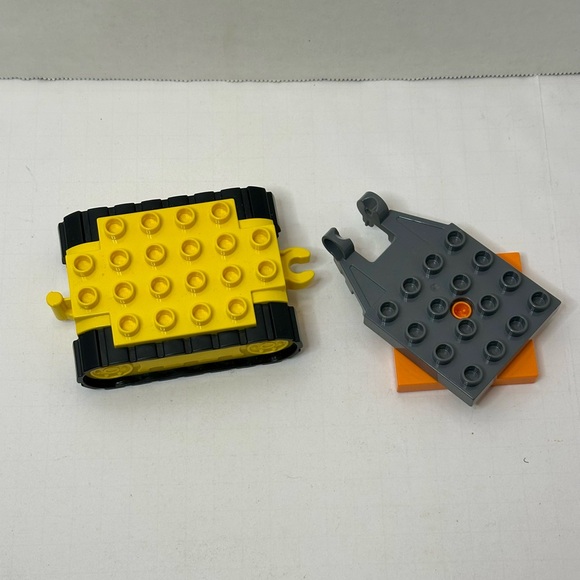 Lego Duplo Construction Trac Platform Excavator Bulldozer Building Toy - Picture 3 of 6